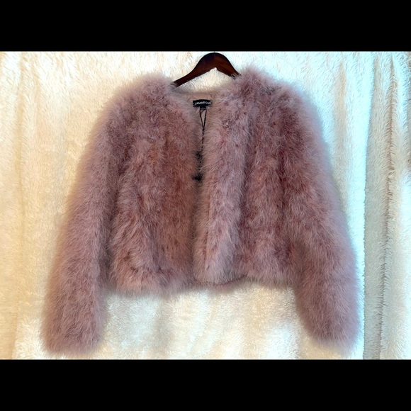 DEORA|WOMEN’S FEATHER JACKET - Picture 3 of 5
